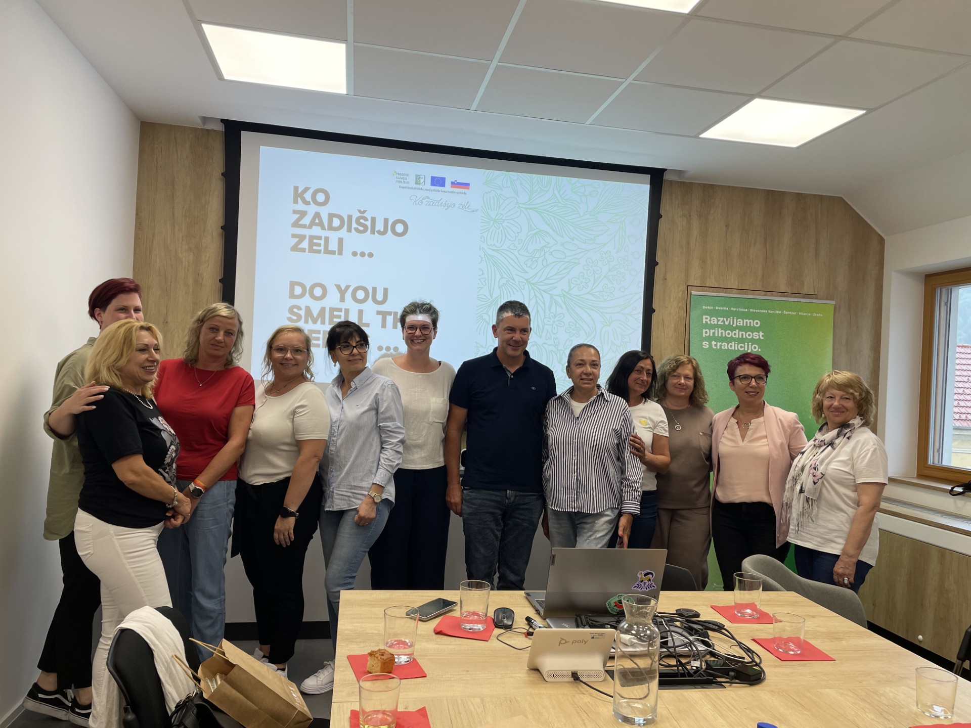 Obisk partnerjev projekta Ko zadišijo zeli…