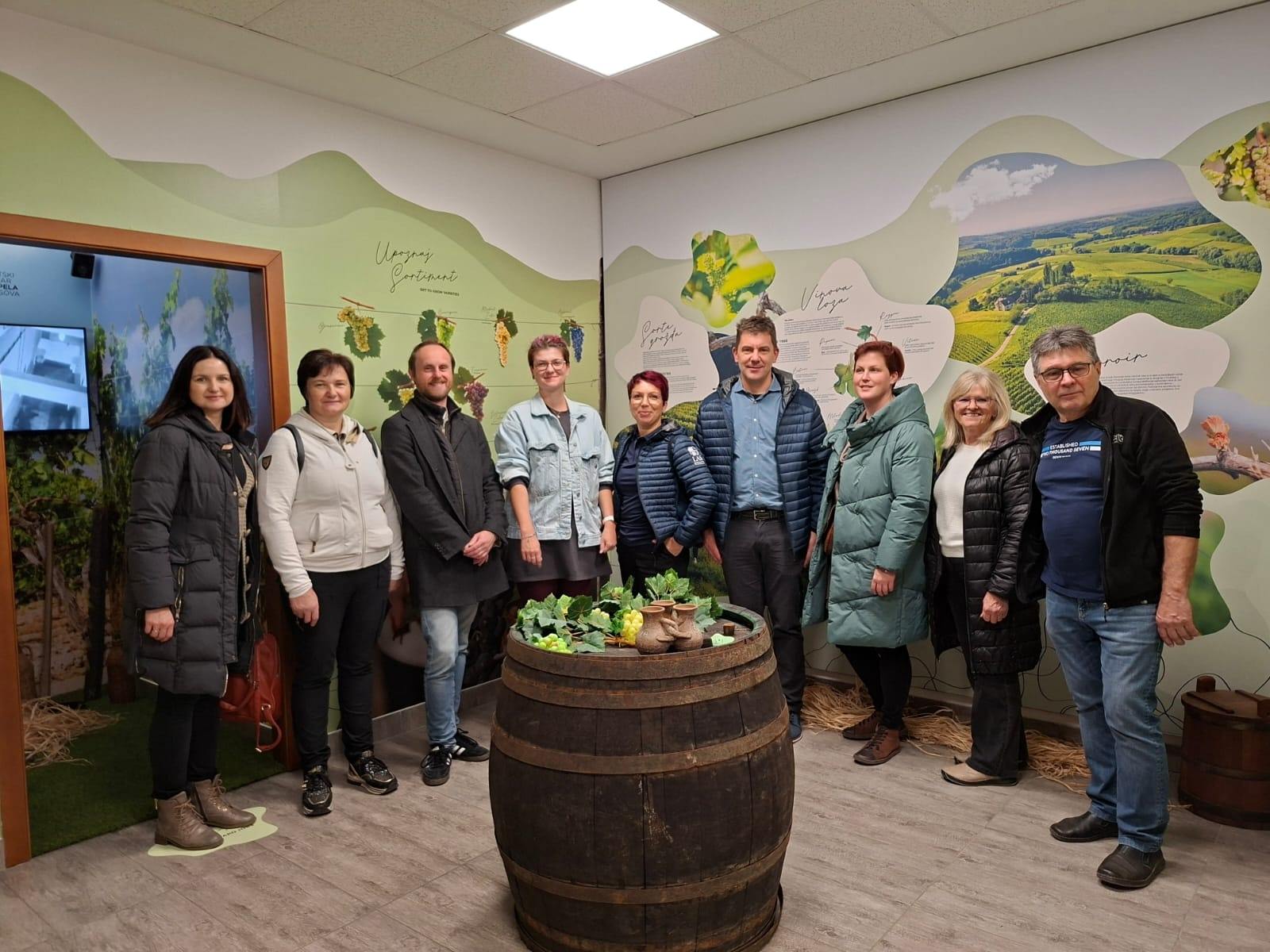 Na ogledu dobrih praks pri LAG Međimurski doli i bregi in LAG Zeleni trokut