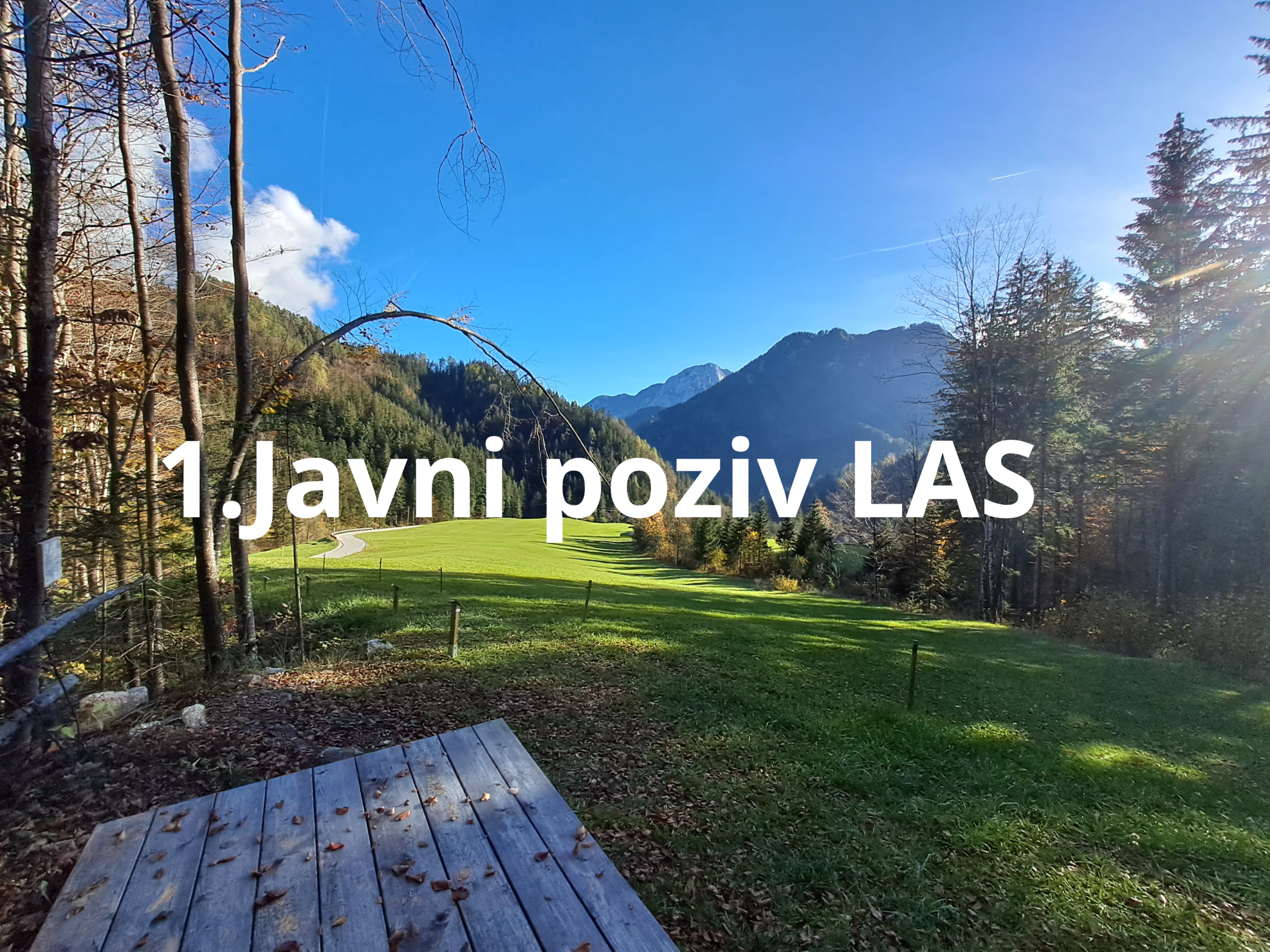 Potrjeni projekti 1. Javnega poziva LAS